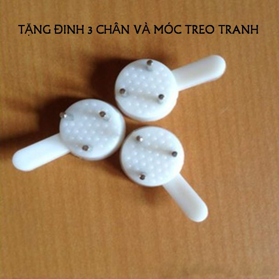 [HOA VẼ THỦ CÔNG 3D ] TRANH SƠN DẦU TRANG TRÍ PHÒNG KHÁCH 65X55cm  (Tranh sơn dầu Minh Huy)