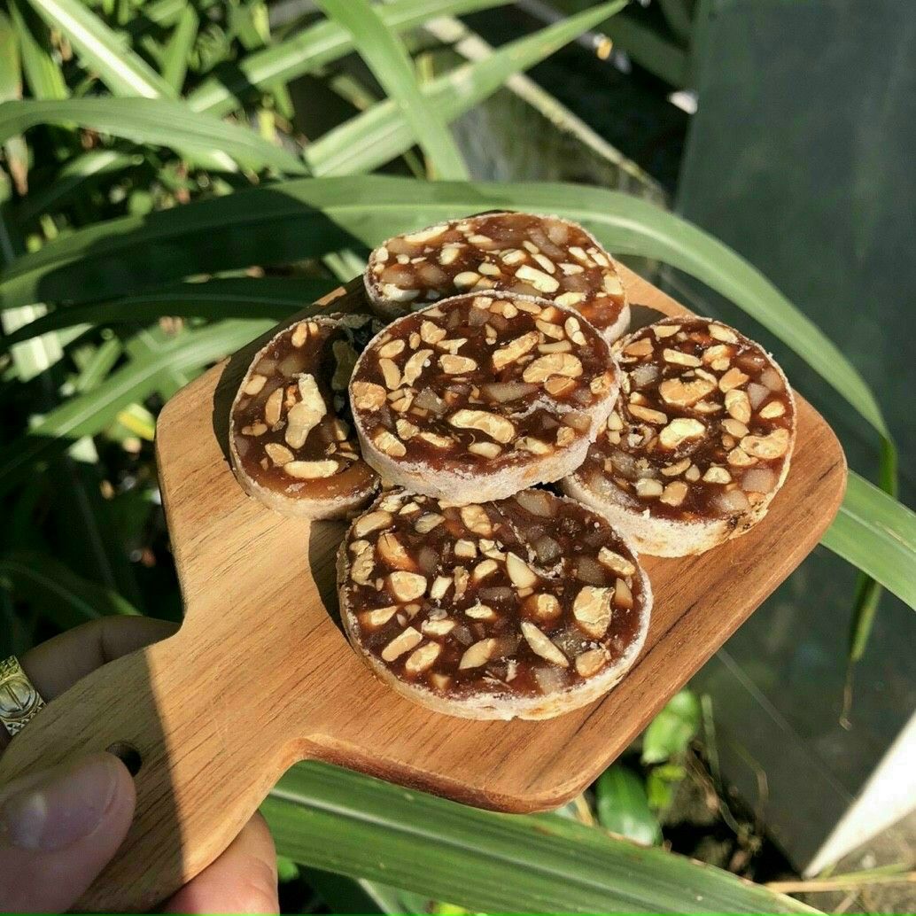 Kẹo chuối tươi cuộn dừa non 500g