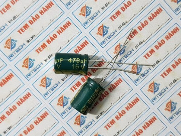Combo 20 tụ hóa 16v 470uf