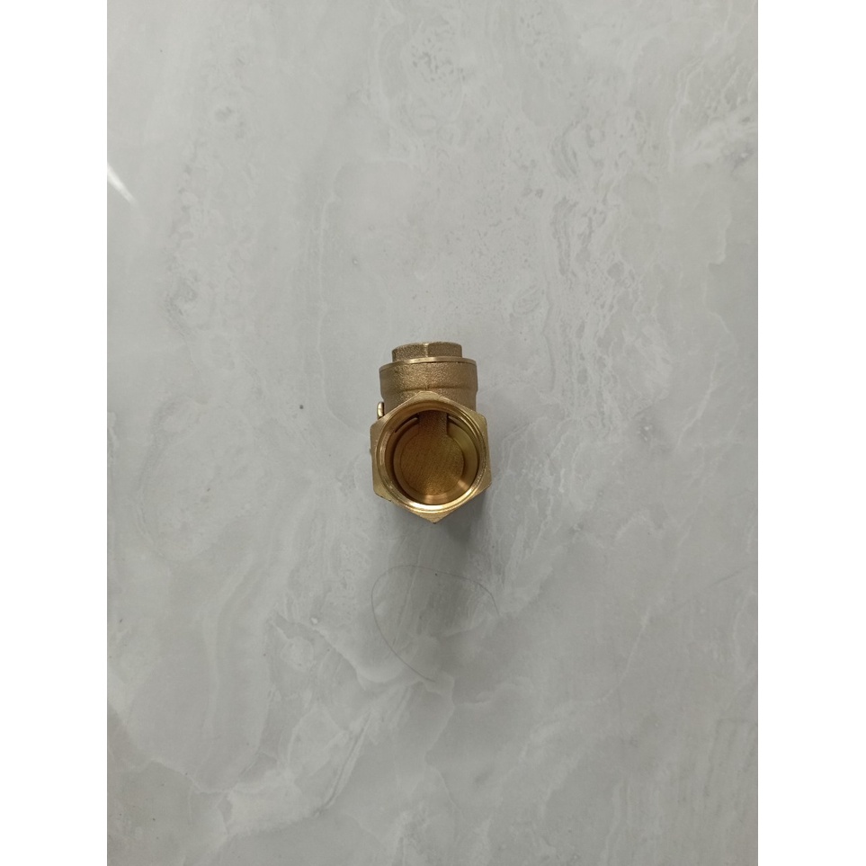 VAN 1 CHIỀU BẰNG ĐỒNG THAU CO RĂNG PHI 27