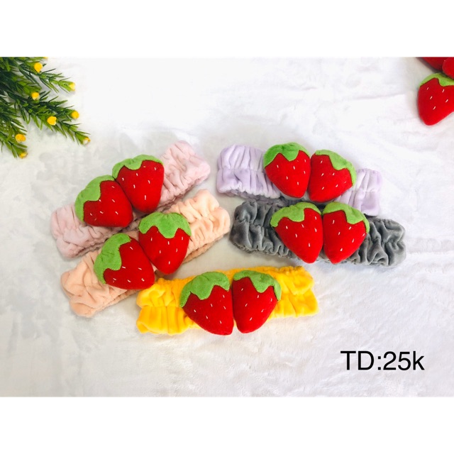 [HCM]Băng đô trái dâu