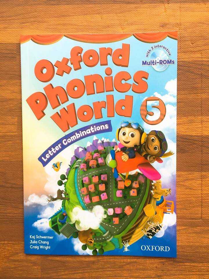 Oxford Phonics World - Level 5 - 2 quyển (SB+WB) - Khổ A4