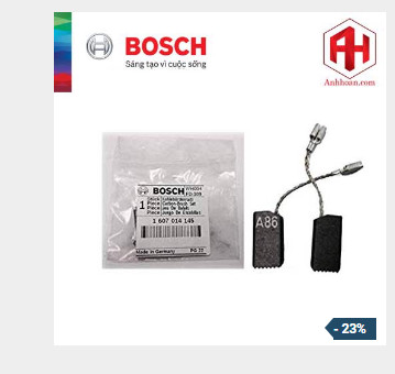 Chổi than máy mài góc a86 bosch 1607014145