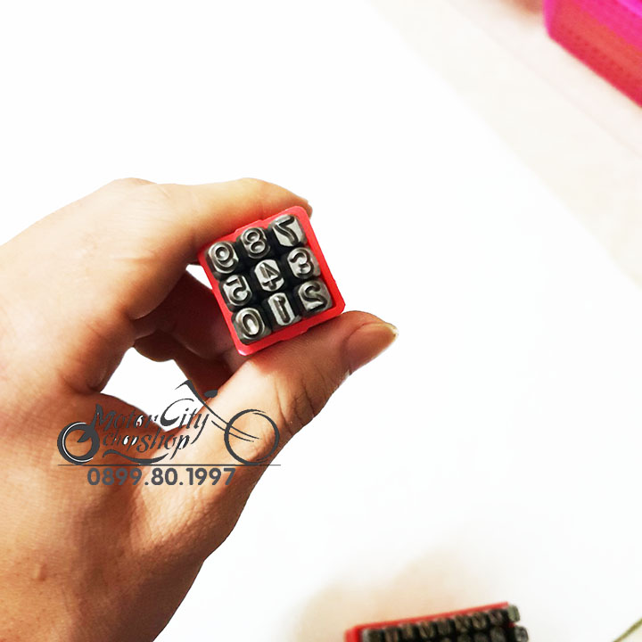 Bộ Đục Đóng Cả Chữ Và Số 4mm Đóng Số Khung Số Máy.