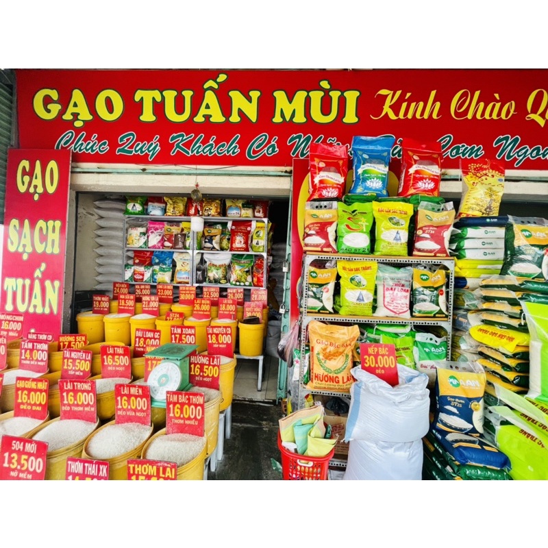 Gạo Lài  Dẻo Mền ,  Ngọt Cơm (Túi 5KÝ )
