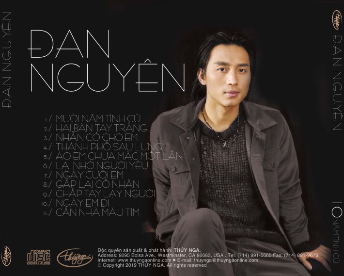 Bộ 6 đĩa CD nhạc Đan Nguyên 1