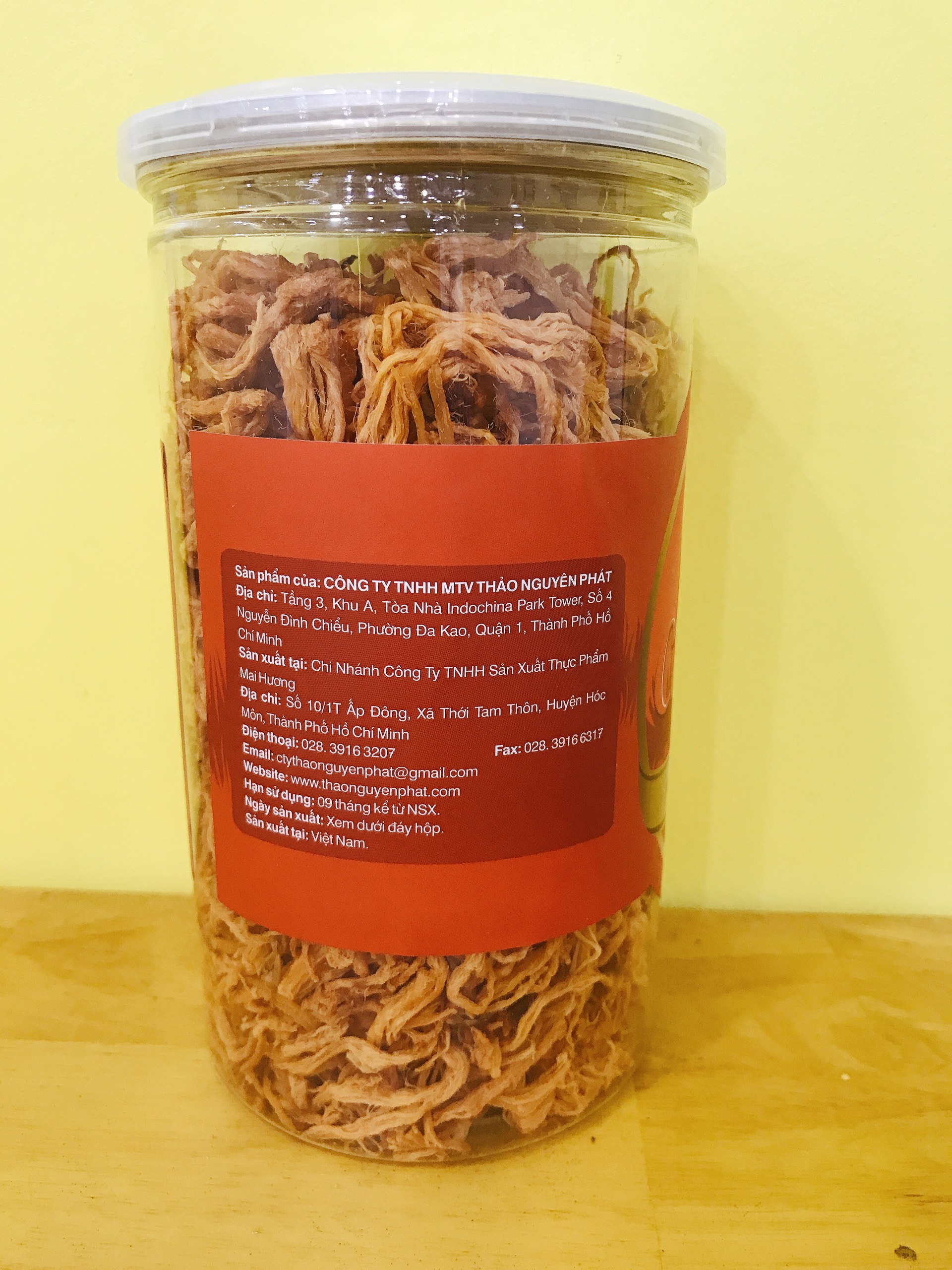 Thịt heo sấy giòn TNP hũ 300g