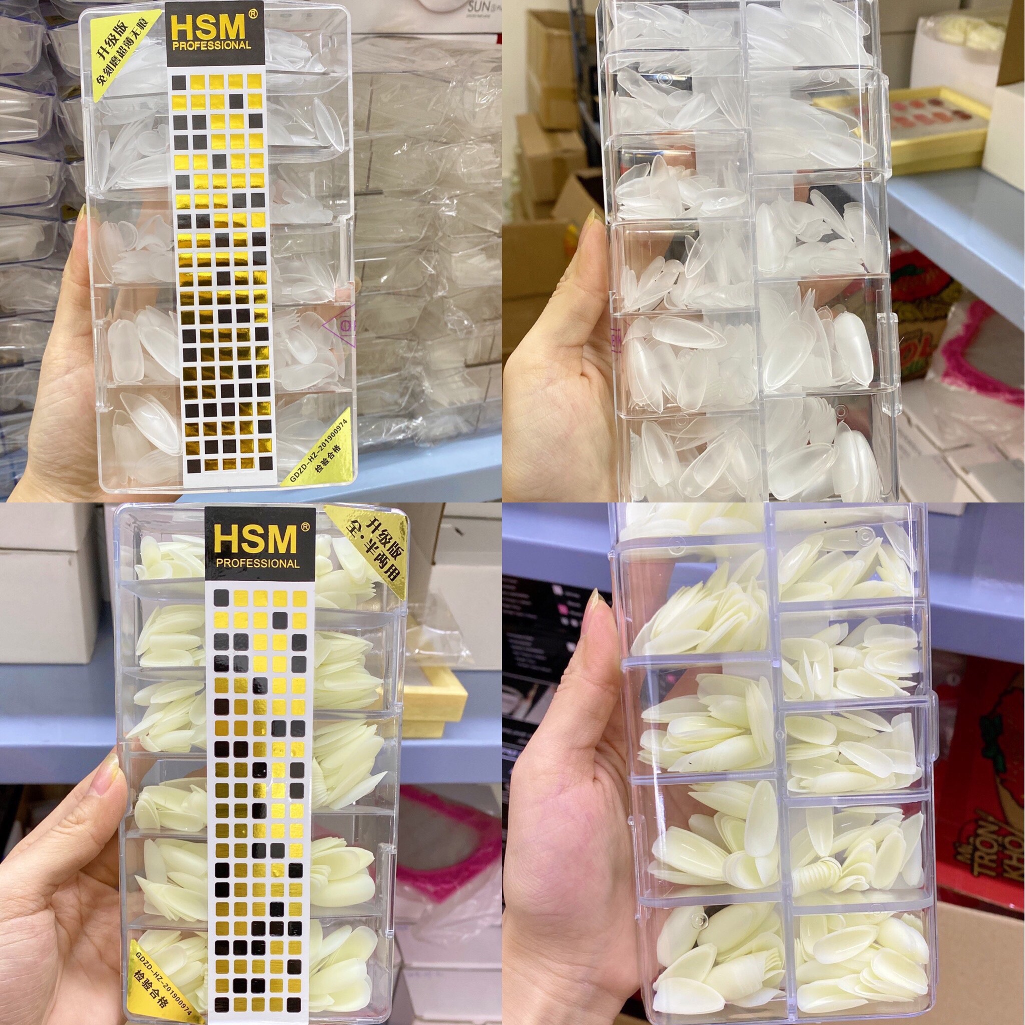 Móng Up Nhám HSM Đủ Phom :Vuông ,Thang ,Tròn ,Nhọn - Sugar Nails