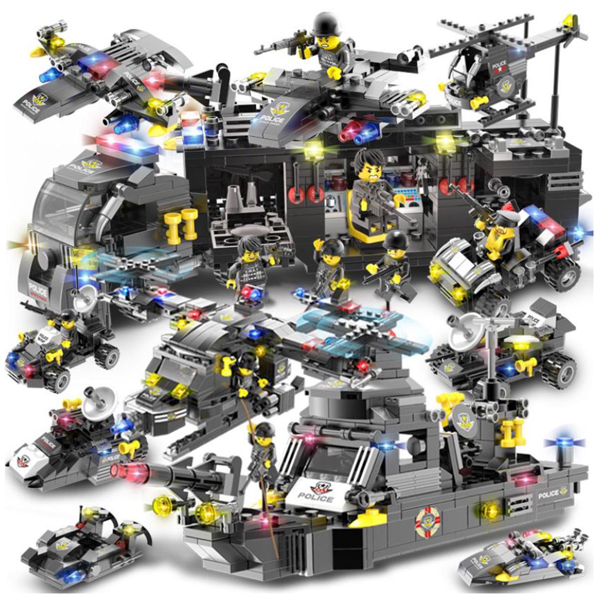 Bộ đồ chơi xếp hình Lego Naval Aircraft Special Police Military ...