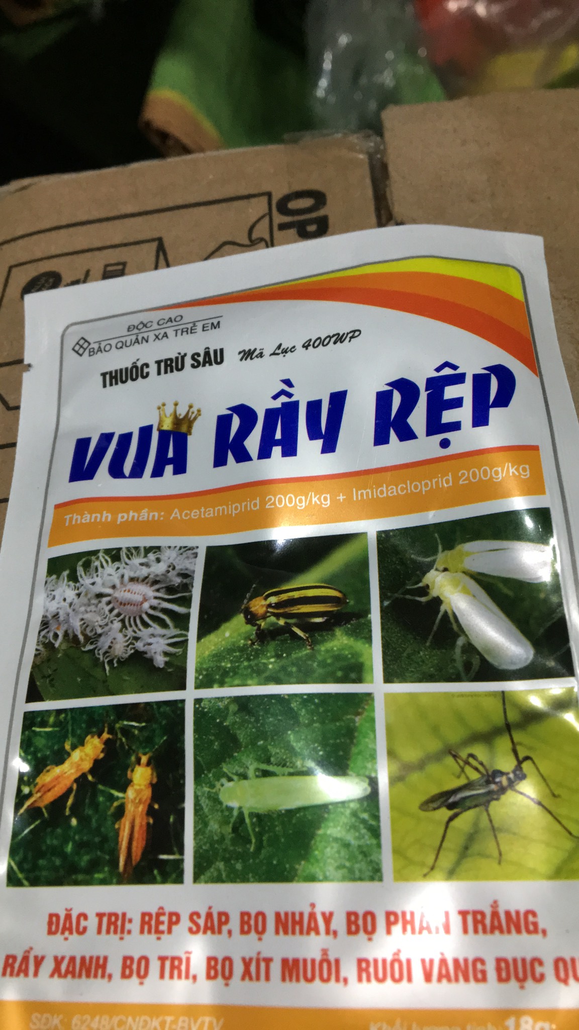 Chế phẩm Vua Rầy Rệp gói 18gr
