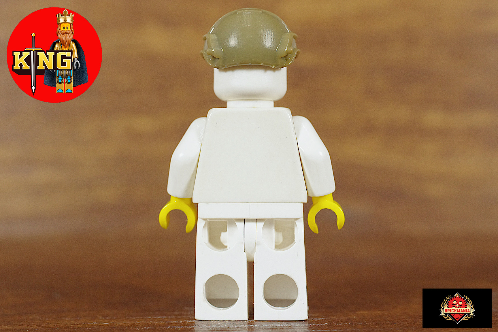 [Ảnh thật] [Chính hãng] Brickmania Modern FAST Helmet (No Ears) – Dark Tan
