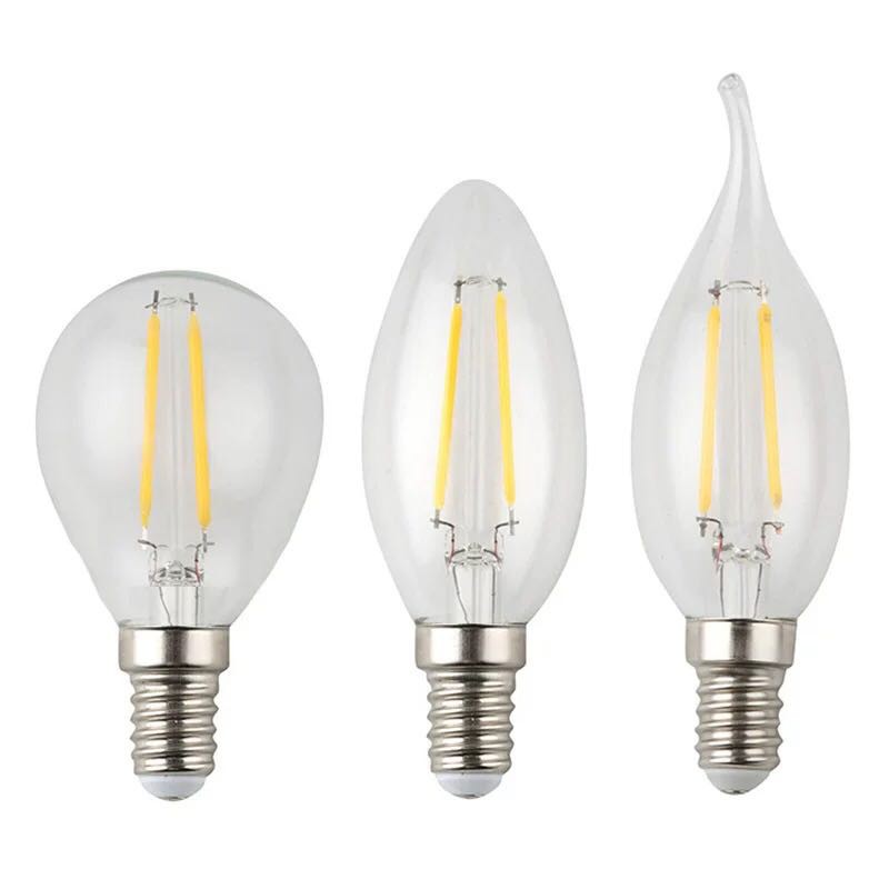Bóng đèn led Dây Tóc Edison C35T 6W E14