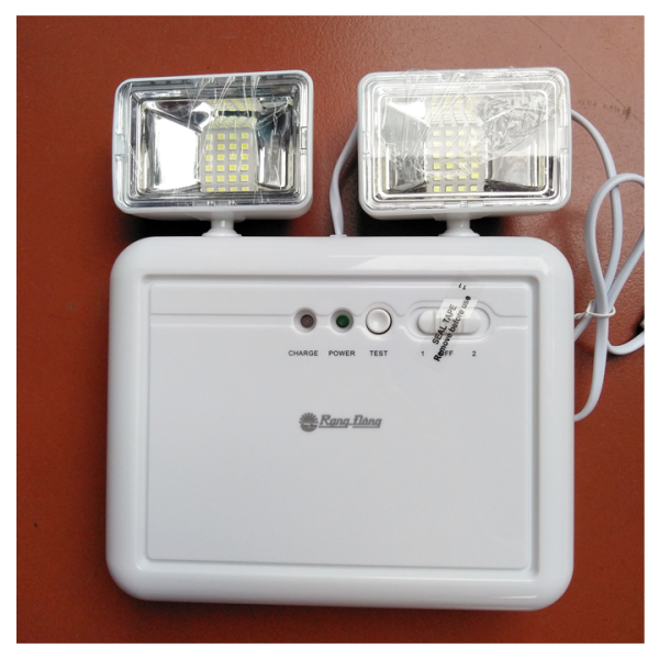 Đèn LED khẩn cấp 6W RẠNG ĐÔNG - D KC04/6W ánh sáng trắng