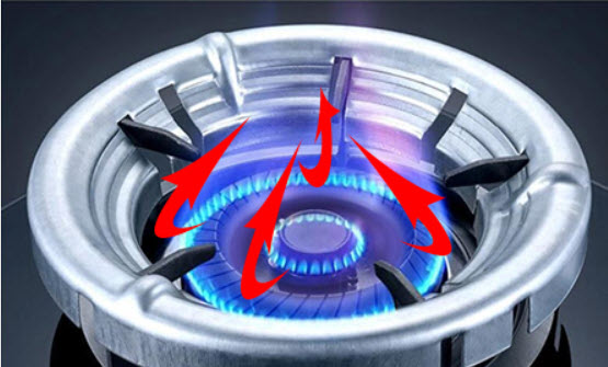 Kiềng chắn gió bếp gas