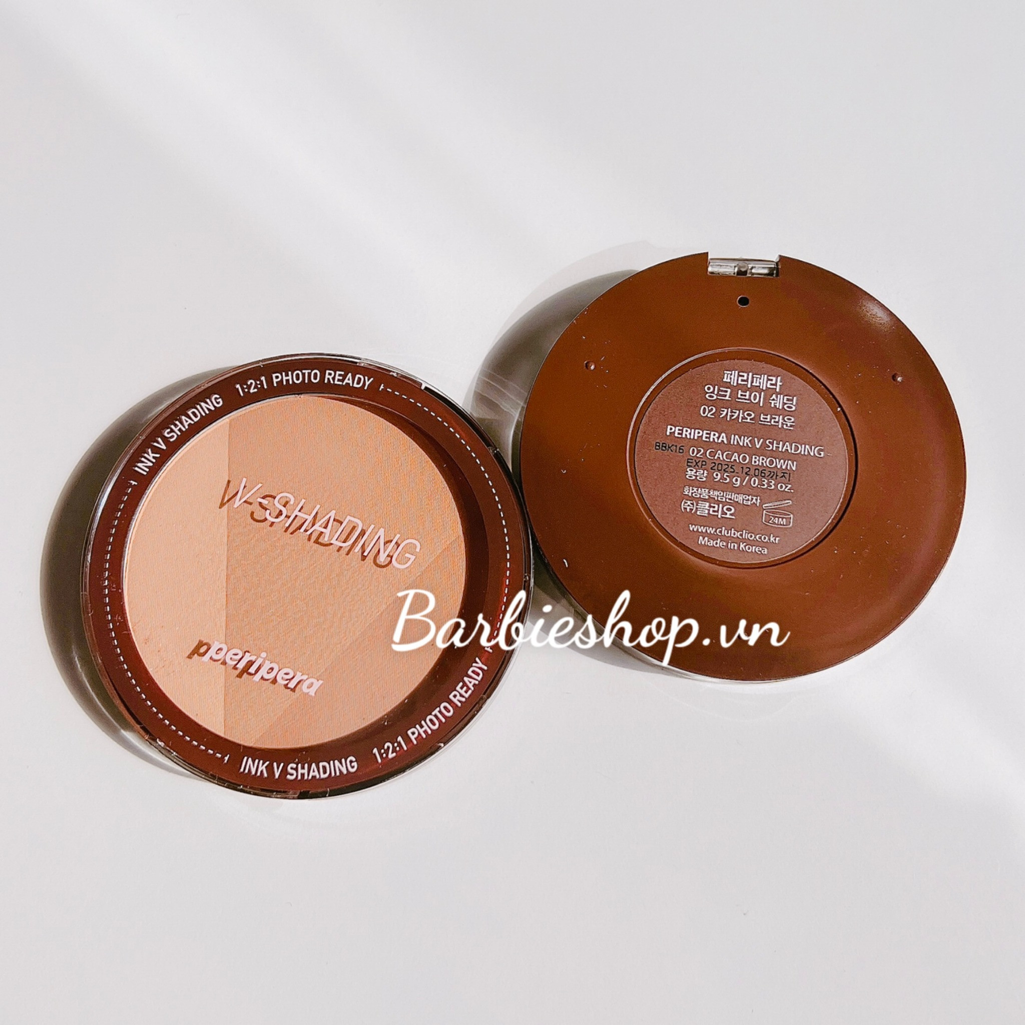 Phấn Tạo Khối Peripera Ink V Shading 9.5g [01- 02]