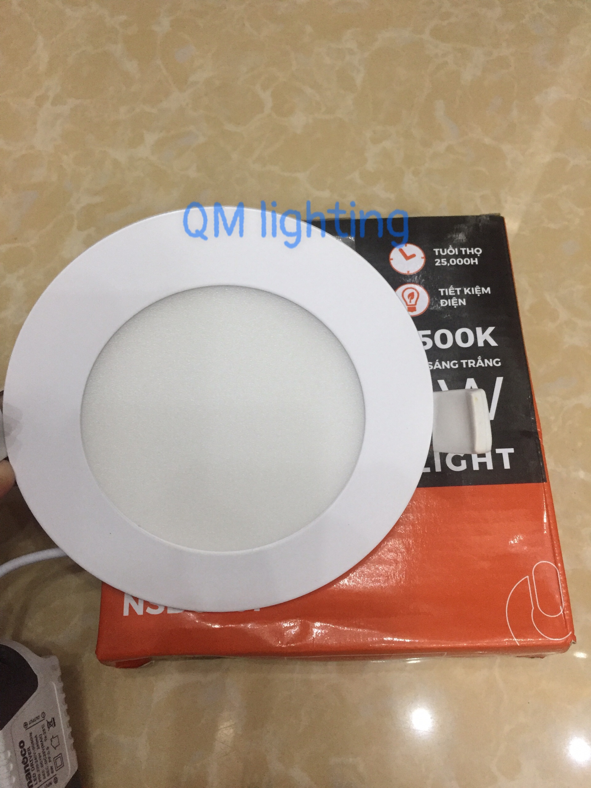 (HCM) Đèn led downlight siêu mỏng 9W 3 Chế độ ánh sáng NSD09C1 - Nanoco