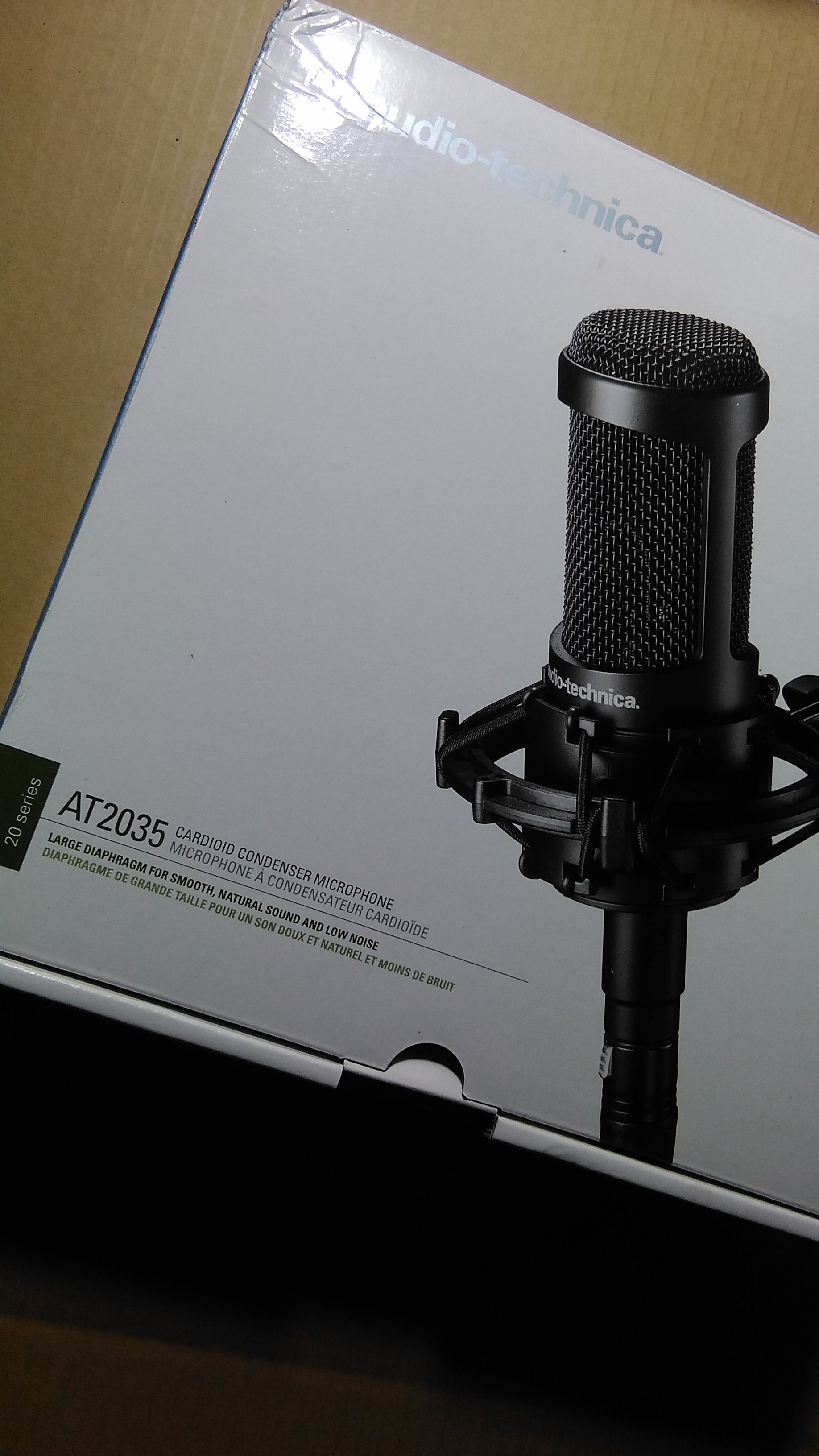 Microphone Audio-Technica AT2035 Black (chính hãng) 0502