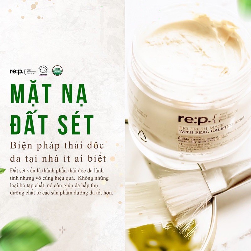 Mặt Nạ Đất Sét REP Bio Fresh Mask