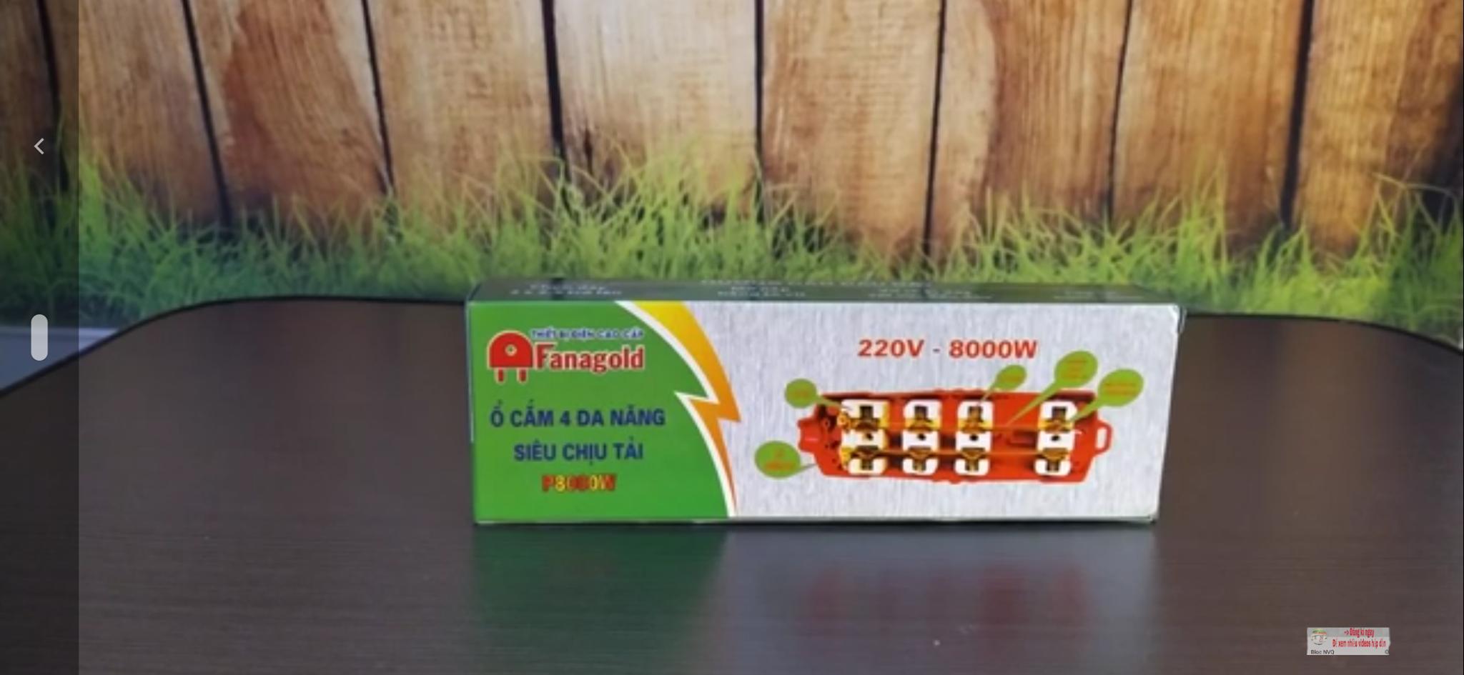 Ổ cắm 4 chịu tải 8000w