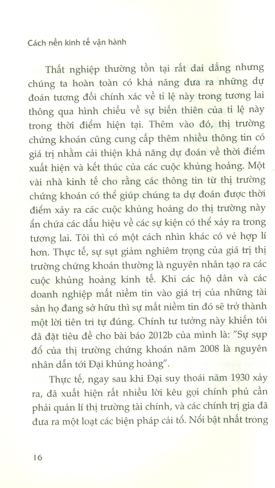 Cách Nền Kinh Tế Vận Hành (Tái Bản)