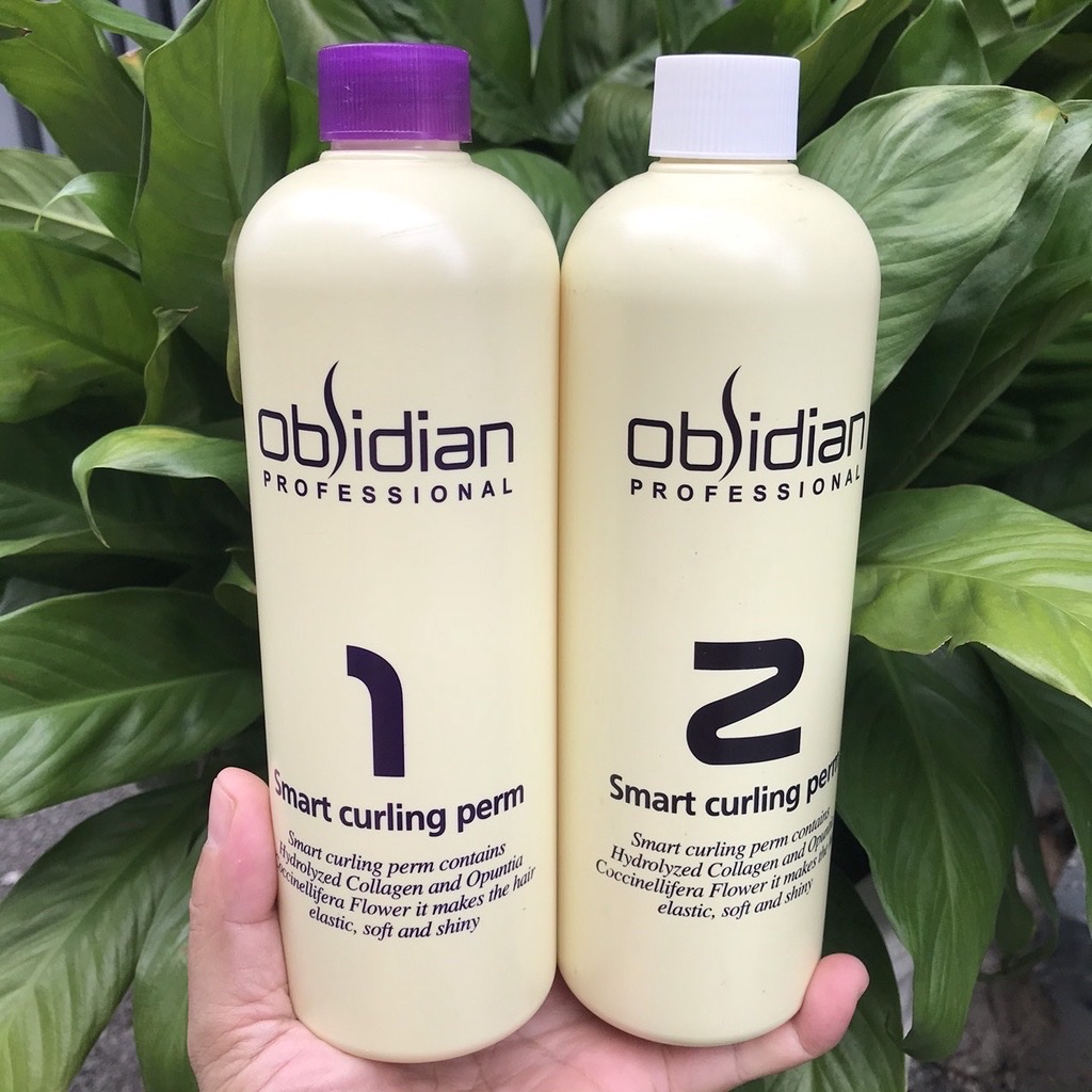 Thuốc uốn tóc 3D Obsidian Smart Curling Perm ( uốn lạnh + uốn nóng) 500mlx2