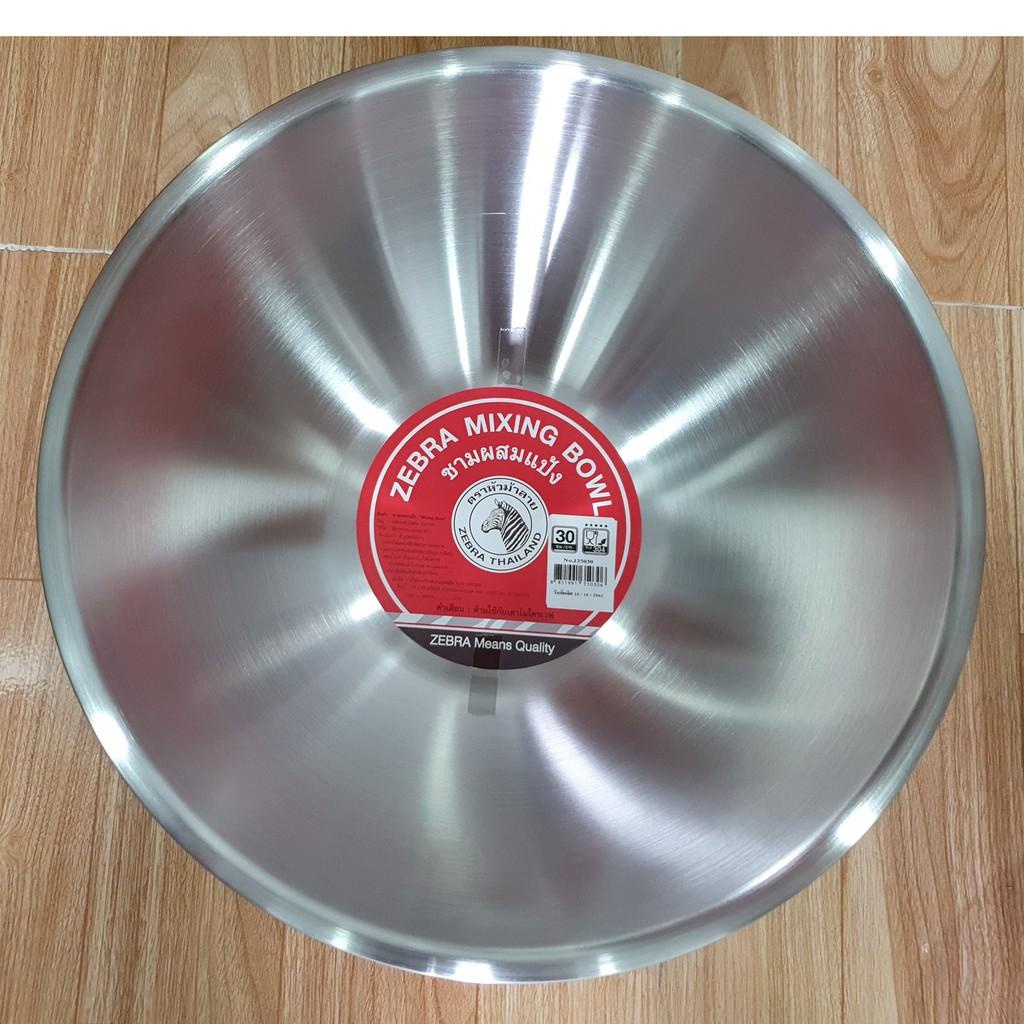 Thau trộn / thố trộn inox 304 Zebra Thái Lan nhiều kích cỡ