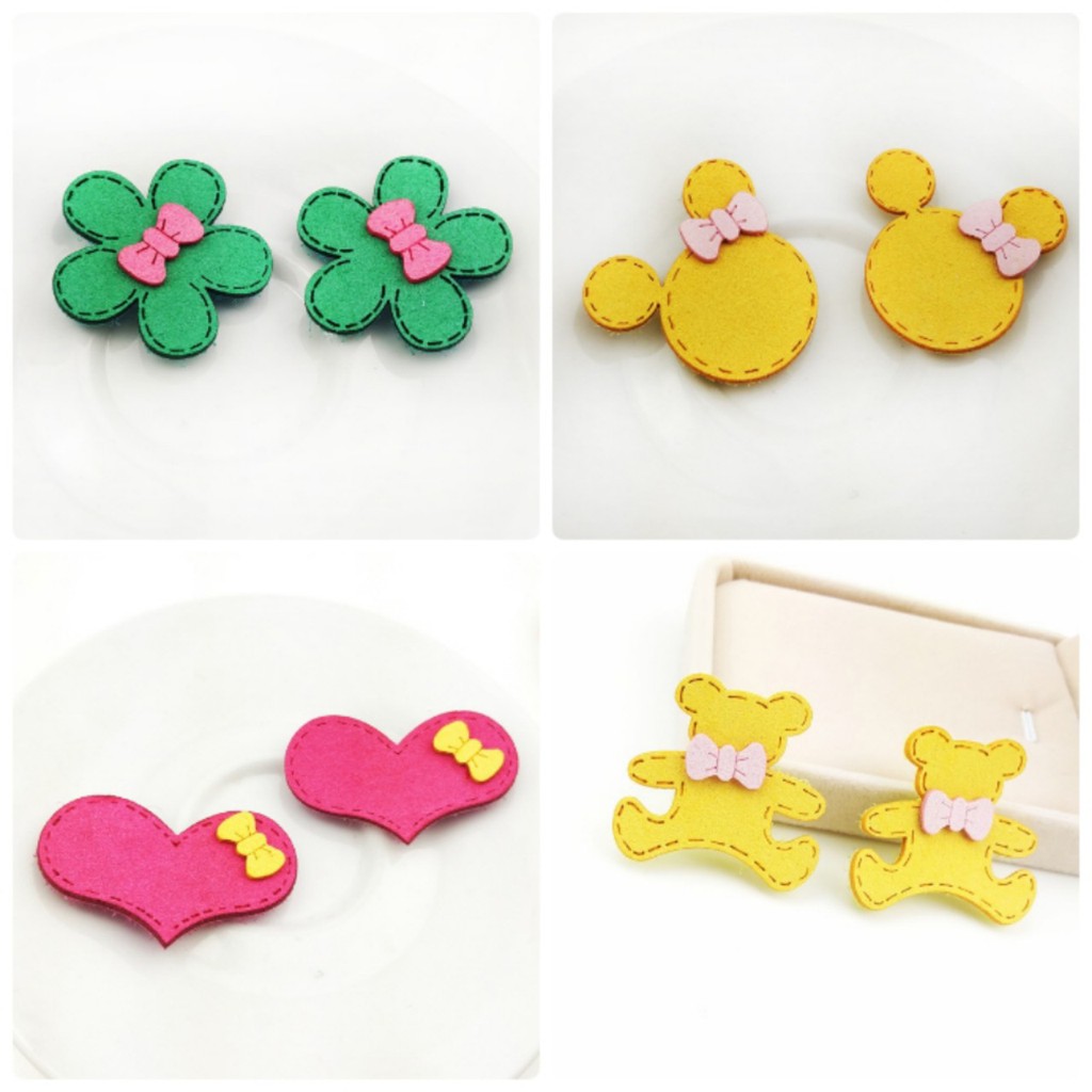 SET 2 MIẾNG DÁN TÓC XINH XẮN CHO BÉ