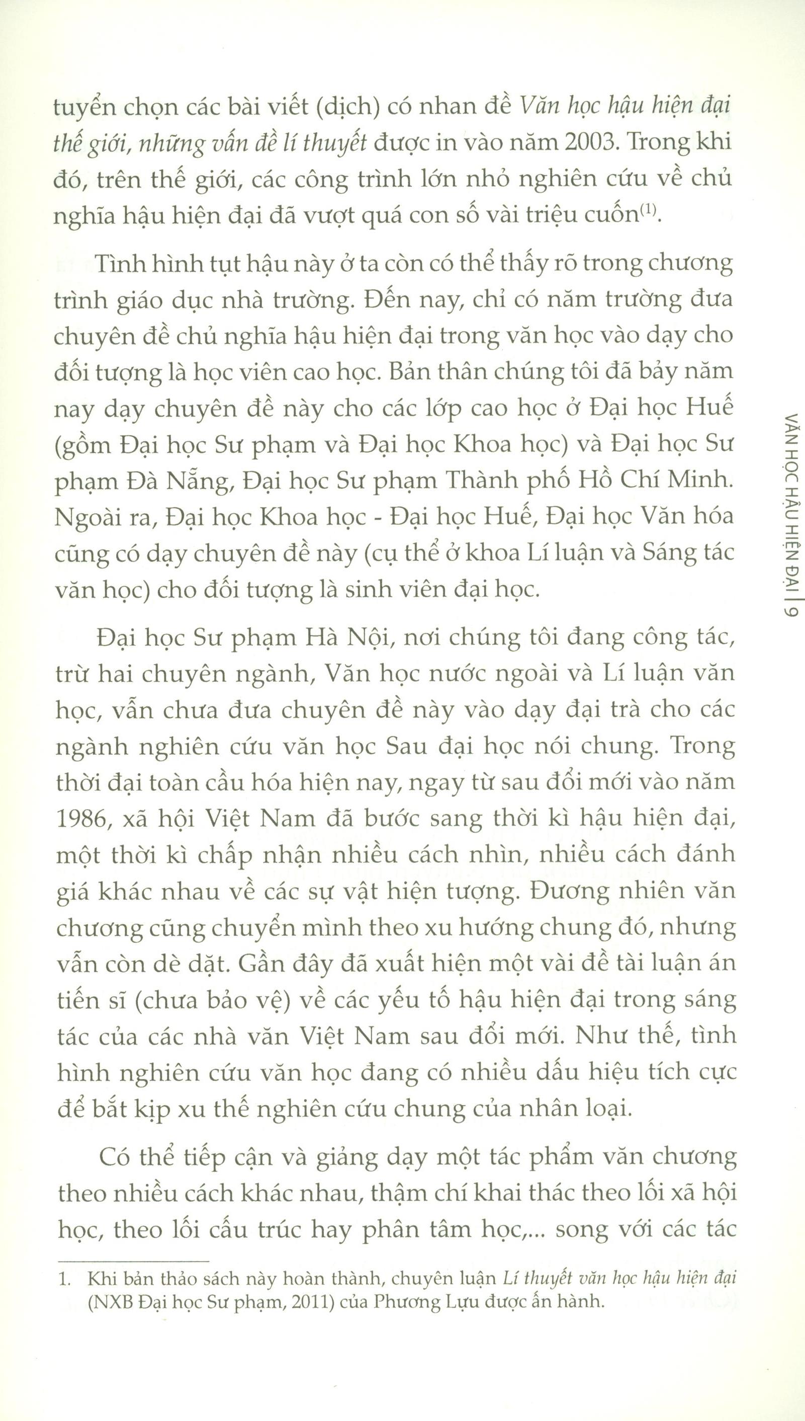 Văn Học Hậu Hiện Đại