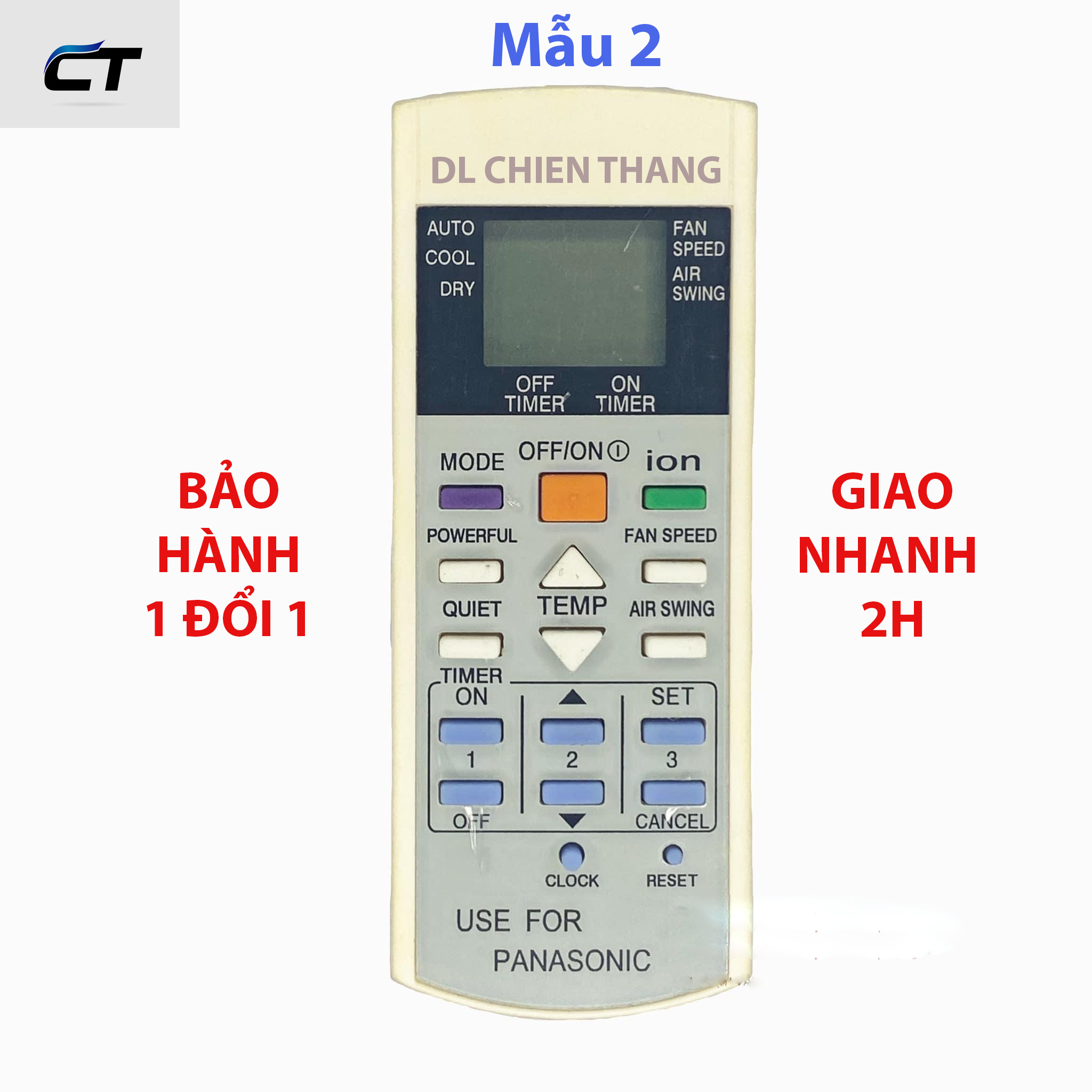 Remote dành cho máy lạnh Panasonic chọn mẫu