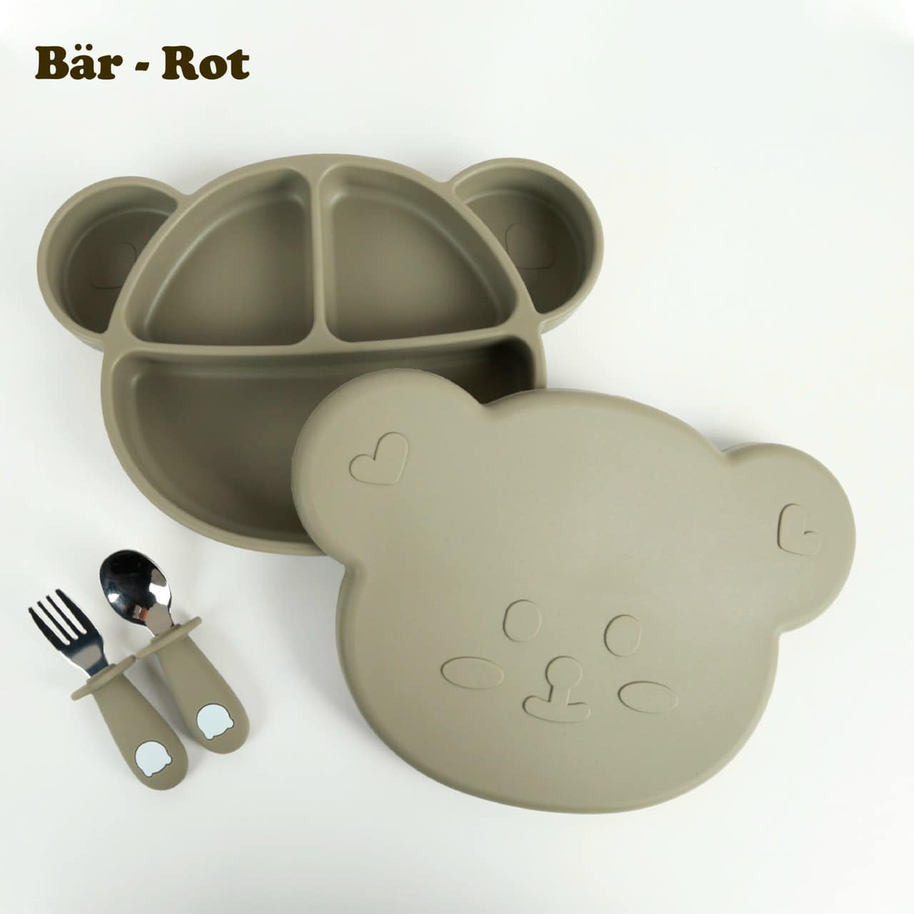 Khay ăn dặm Silicon Bar Rot