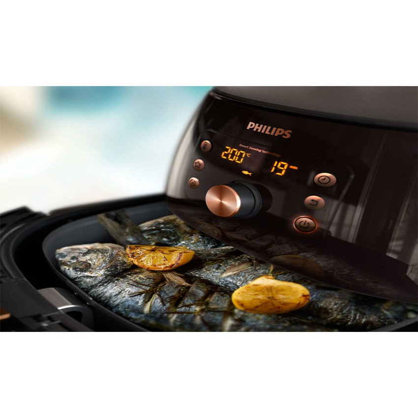 [FREESHIP MAX] [HCM][Trả góp 0%][Mã ELHATET Giảm tối đa 300k] Nồi chiên không dầu Philips HD9860