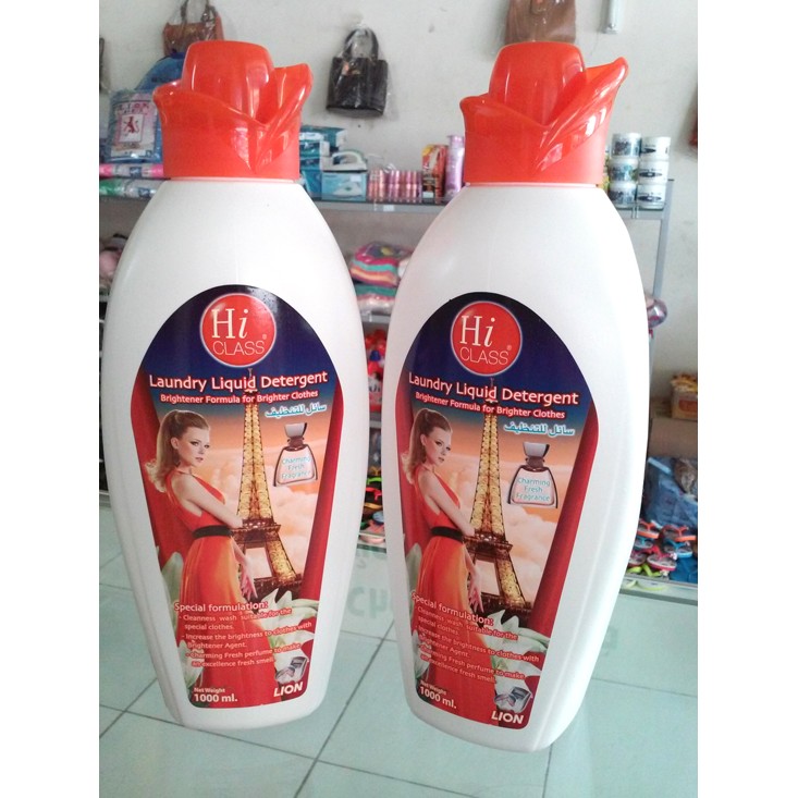 [HCM]Nước Giặt Hi Class Charming Fresh (chai 1 lit)