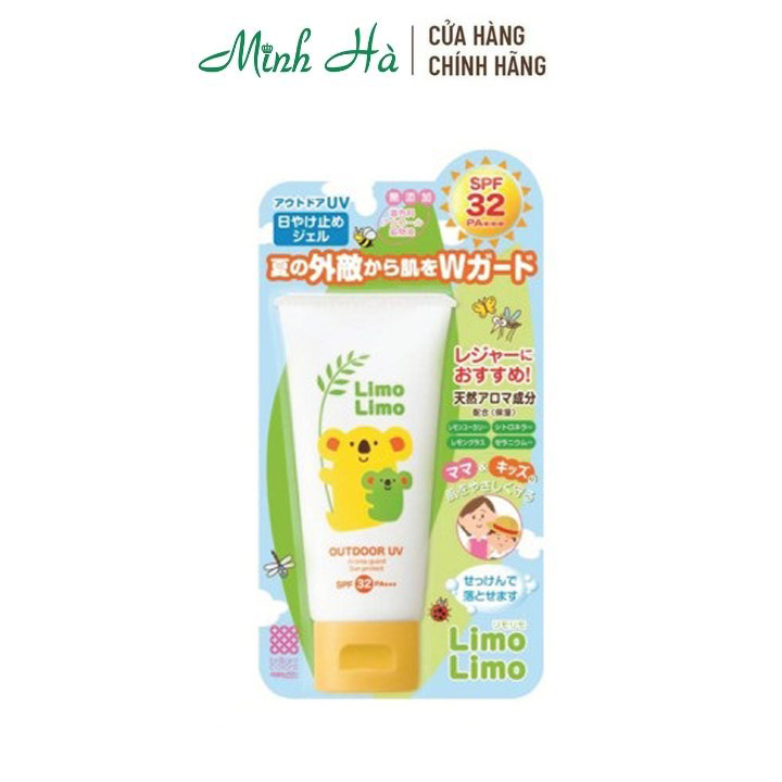 Kem chống nắng cho mẹ và bé Meishoku Limo Limo Outdoor UV SPF32 PA+++ 50g