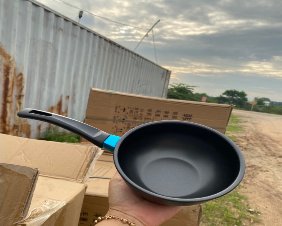 Chảo Chống Dính Sâu Lòng Size 14 - 16 - 18cm,  Chảo Gang nhỏ, chảo chiên trứng