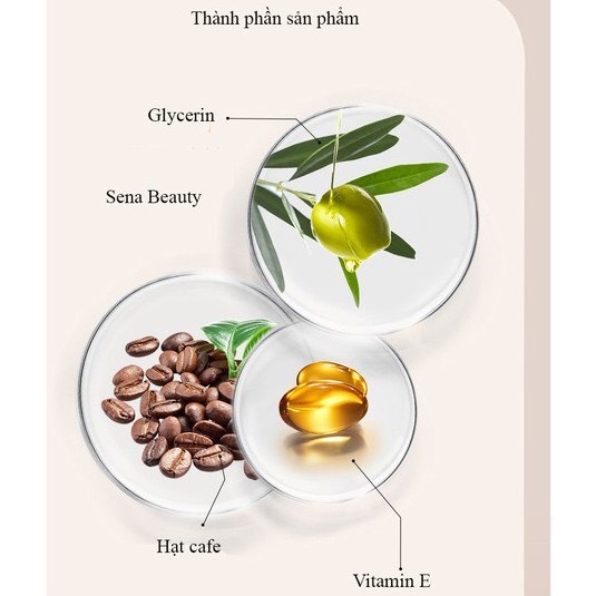 Tẩy tế bào chết Môi Heyxi Cafe