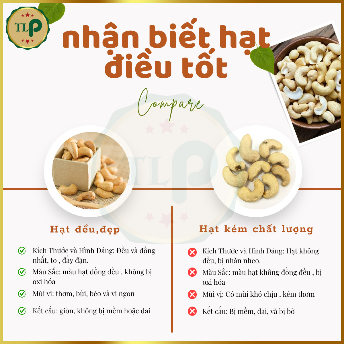 HẠT ĐIỀU RANG MUỐI VỠ TÂN LỘC PHÁT HŨ 500G