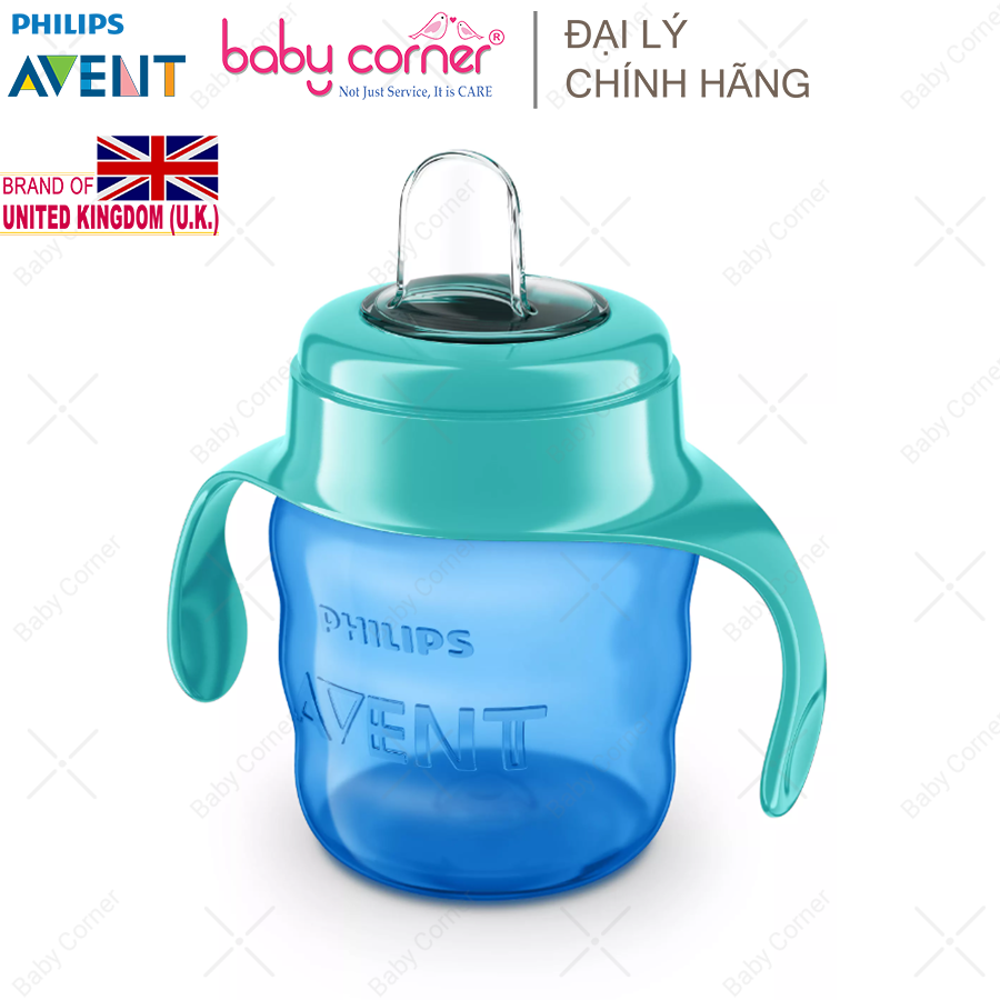 [Chính Hãng] Bình Uống Nước Có Vòi Philips Avent 200ml Cho Bé 6M+