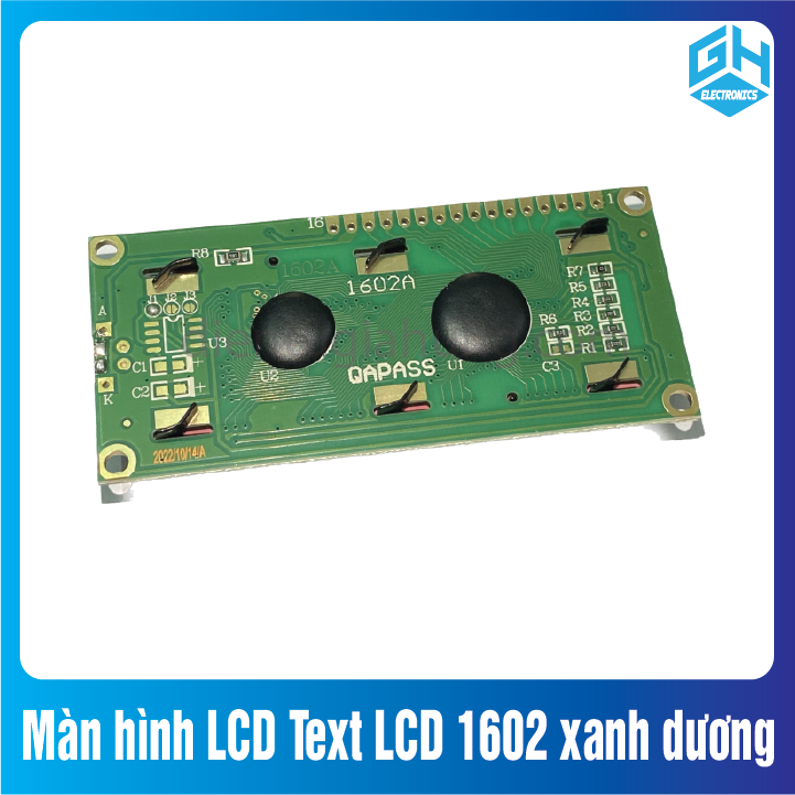 Màn hình LCD Text LCD 1602 xanh dương