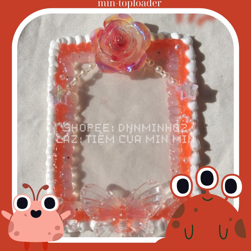 toploader decor handmade xanh đỏ sang trọng b8+