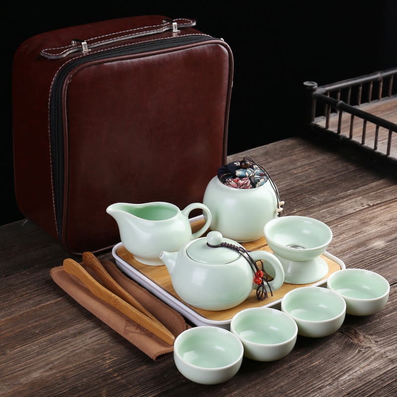 Bộ ấm trà du lịch (kèm cả khay)
