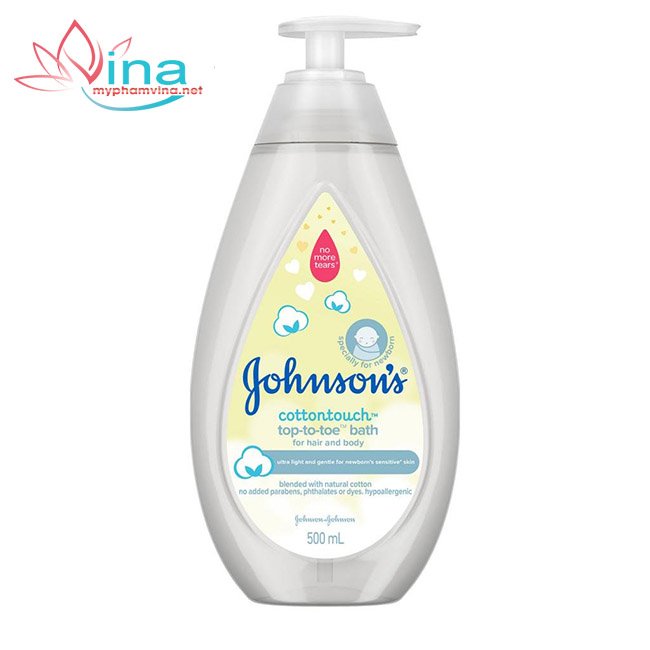 Sữa tắm gội toàn thân cho bé Johnson's Baby Top-to-Toe 500ml
