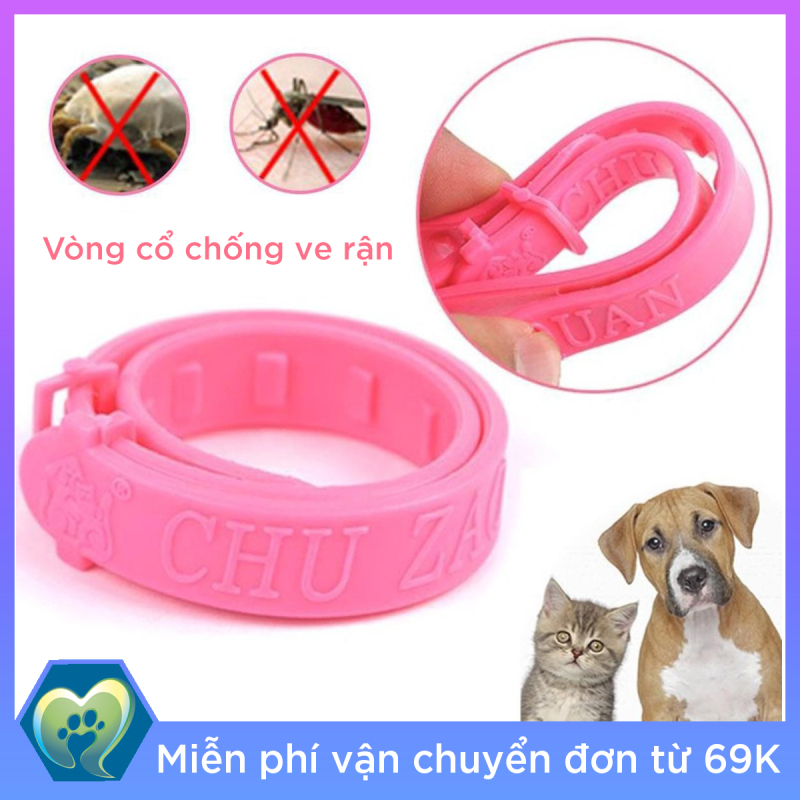 Vòng cổ chống ve rận bọ chét cho chó mèo dưới 4kg
