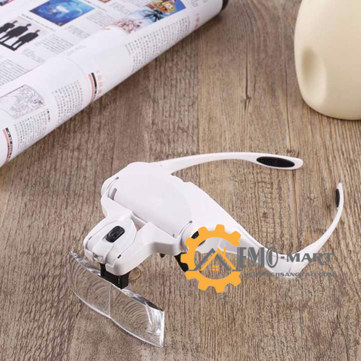 Kính lúp đeo đầu có đèn V5