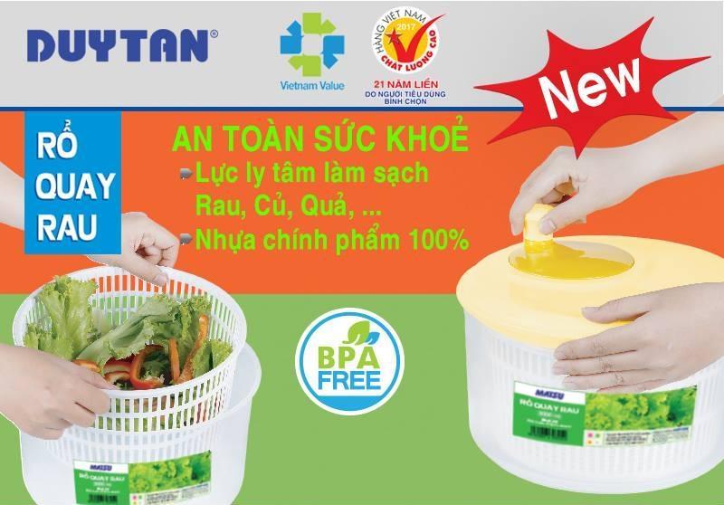 [FreeshipMAX] [HCM]Bộ Quay Rau Lớn Duy Tân (Ø 26.2 x 20 cm) No.807