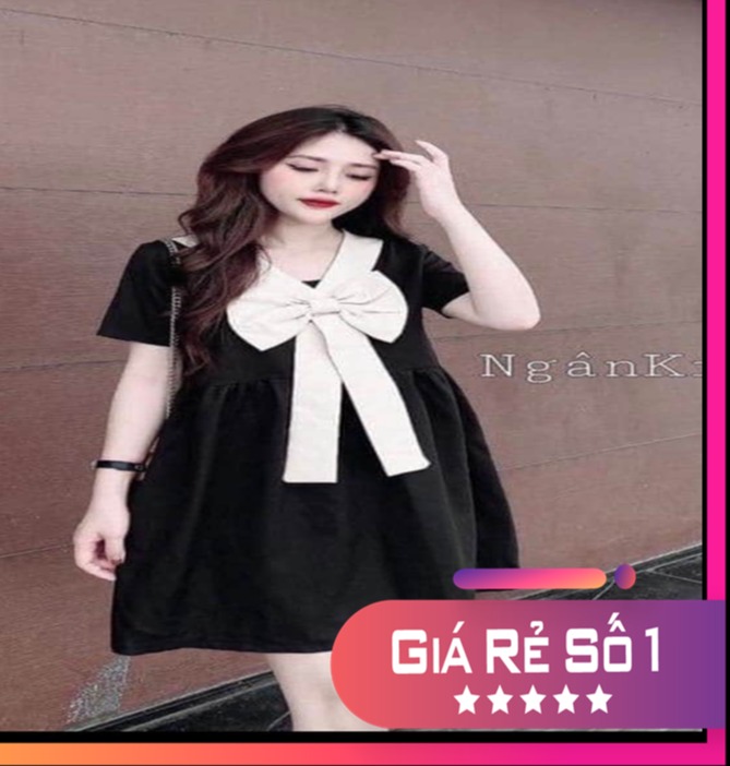 [Hàng loại 1]Đầm Bầu Váy Bầu cao cấp dáng Xuông Chất Lụa Hàn Mềm, siêu mát Thấm Mồ Hôi Tốt, Freesize từ 45 đến 70Kg