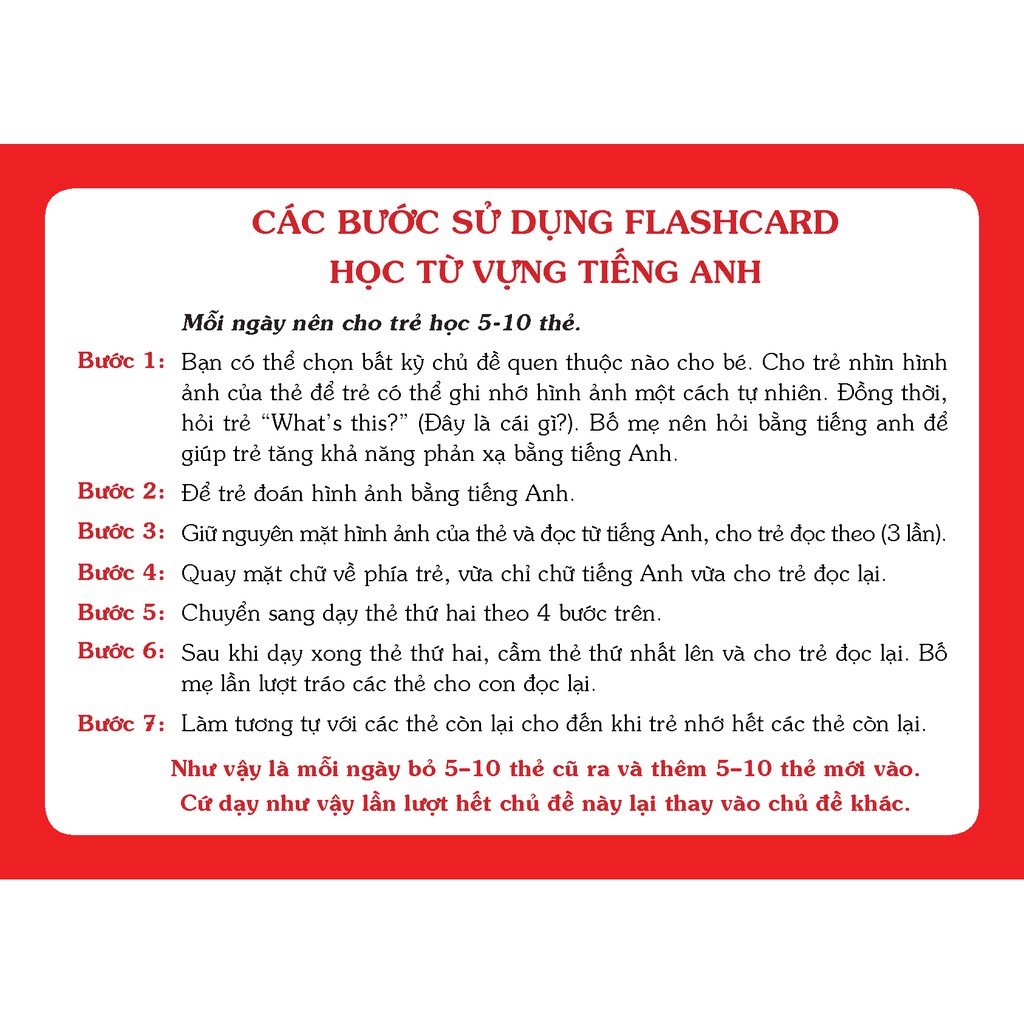 Sách - English flashcards for kids (hộp)