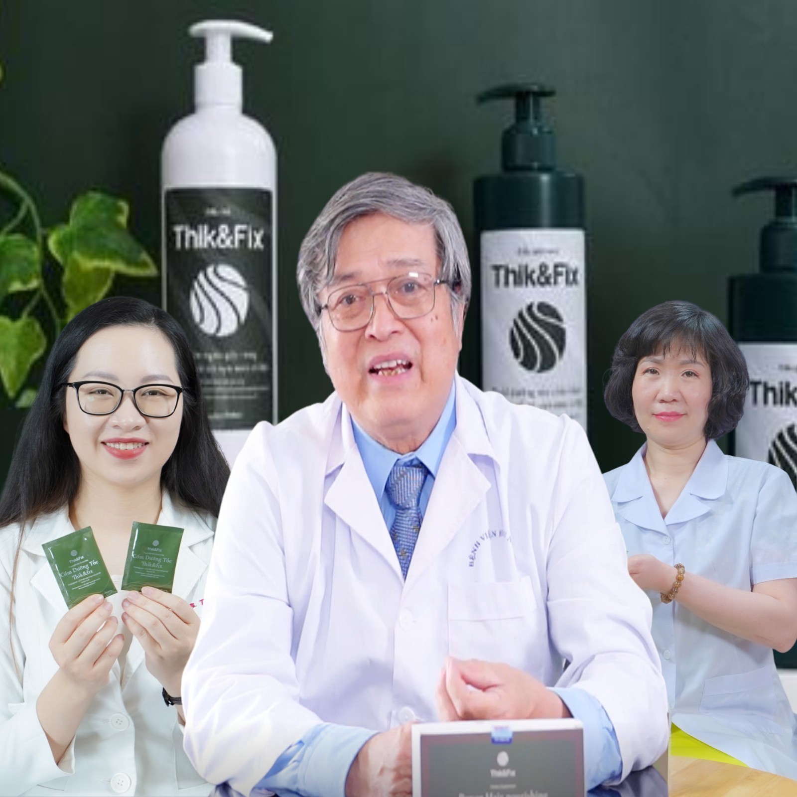 Cốm  Uống Thik & Fix - Mọc Tóc Phong Cách Nhật Bản - Cốm Dưỡng Tóc THIK&FIX - Hỗ Trợ Làm Đen Tóc - Mi Phar 1