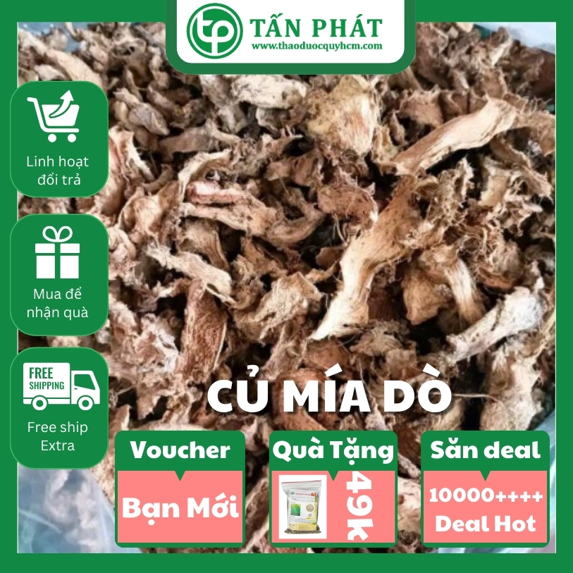 [Hàng mới về] Củ cát lồi sấy khô 1kg - Thảo Dược Tấn Phát - Chuyên dùng để sắc nước và pha trà hỗ trợ thanh nhiệt và giải độc cực kỳ hiệu quả