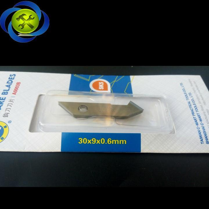 [HCM]Lưỡi dao móc C-Mart A0003B (5 lưỡi)