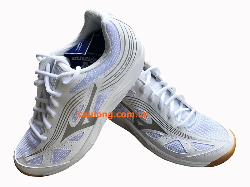 Giày Cầu Lông Mizuno Cyclone Speed 3 Trắng
